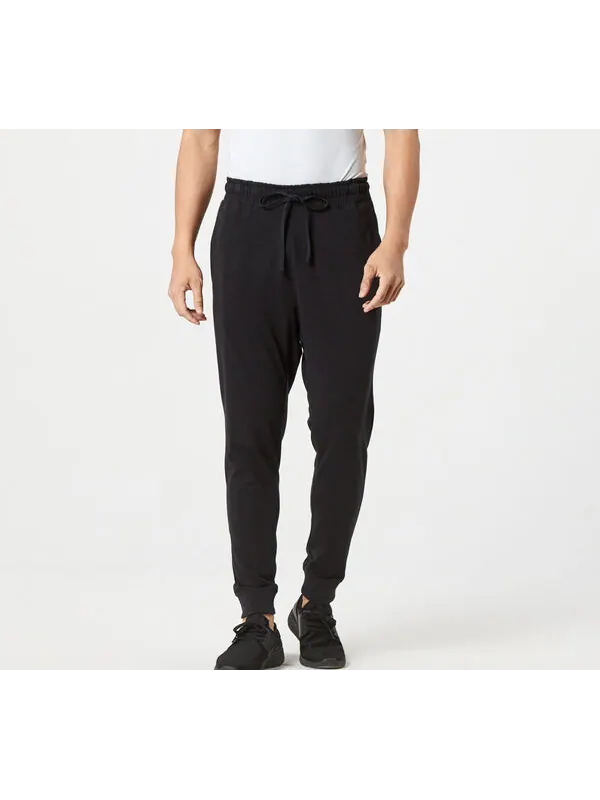 Брюки sportswear dual drawstring sports long pants black Nike — изображение 3 из 4, черный
