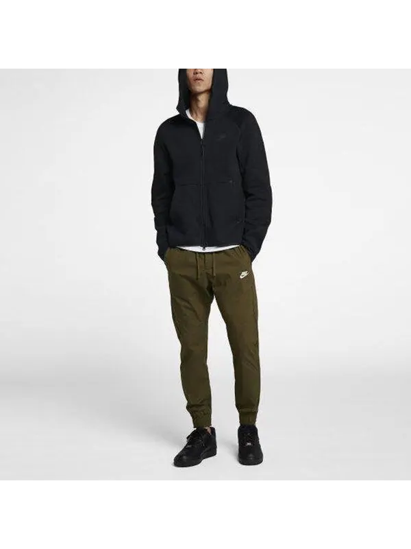 Толстовка Nike AS Men's Nike Sportswear TCH FLC FZ — изображение 3 из 4, черный
