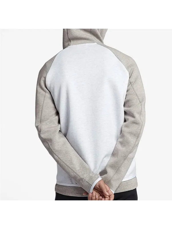 Куртка Nike Athleisure Casual Sports Hooded Jacket Gray — изображение 4 из 4, серый