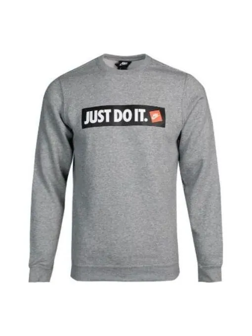 Толстовка Nike Just Do It Hoodie 'Grey'