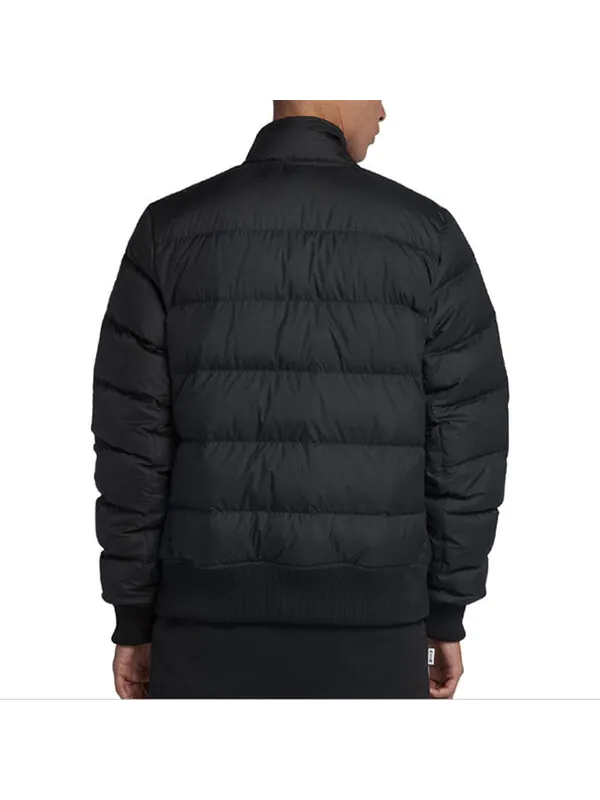 Пуховик Men's Nike Stay Warm Sports Down Jacket Black — изображение 4 из 4, черный