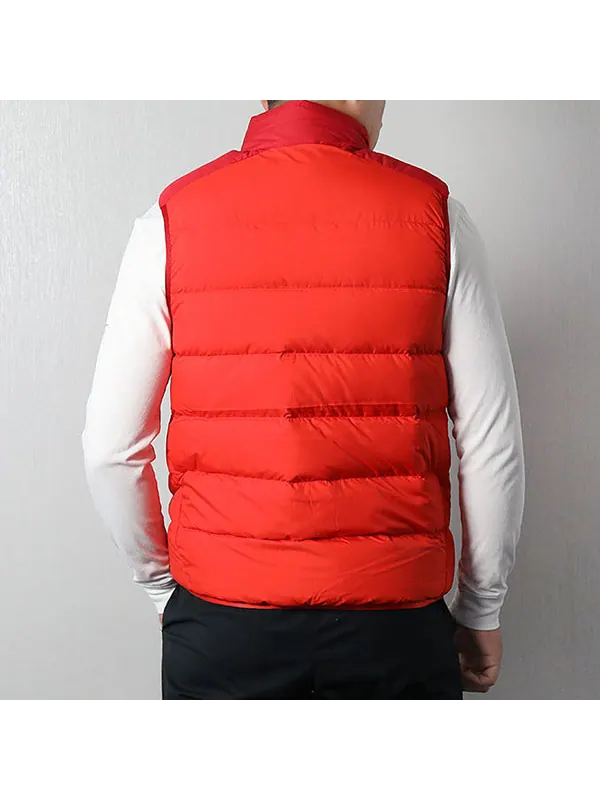 Жилет men's casual sports down vest red Nike — изображение 4 из 4, красный