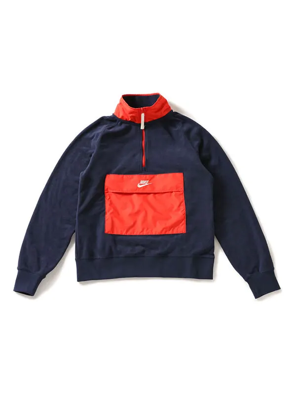 Толстовка Nike Stay Warm Athleisure Casual Sports Jacket Pullover Navy Blue — изображение 1 из 2, темно-синий