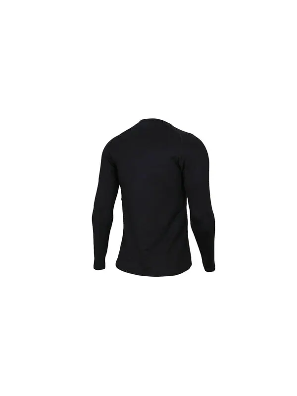 Спортивная футболка Nike Therma Dri-FIT Training Stay Warm Tops Black — изображение 2 из 4, черный
