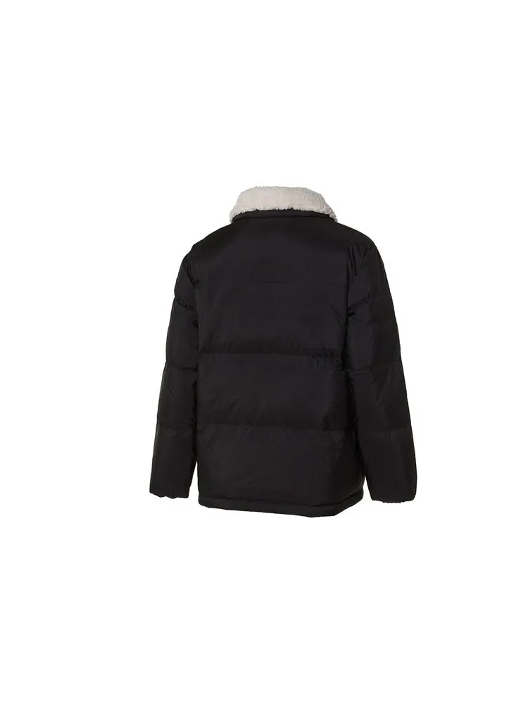 Куртка PUMA Shearing Down Jacket 'Black' — изображение 3 из 3, черный