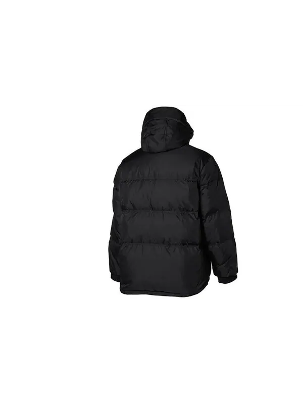 Куртка street style logo down jacket 'black' Puma — изображение 2 из 2, черный