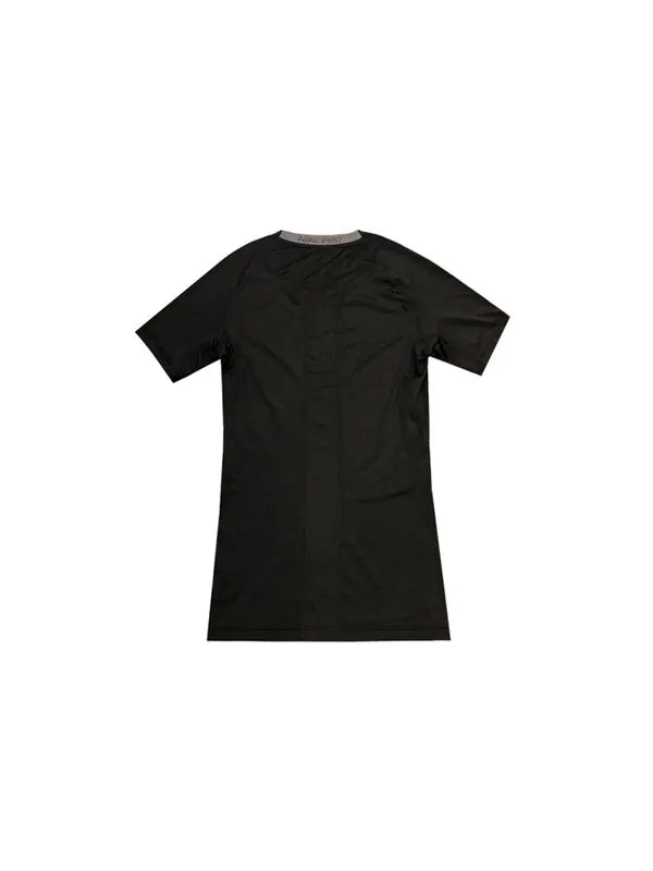 Футболка Nike Pro Men's Sports Running Fitness Training Tight Stretch Breathable Short-sleeved Black — изображение 2 из 2