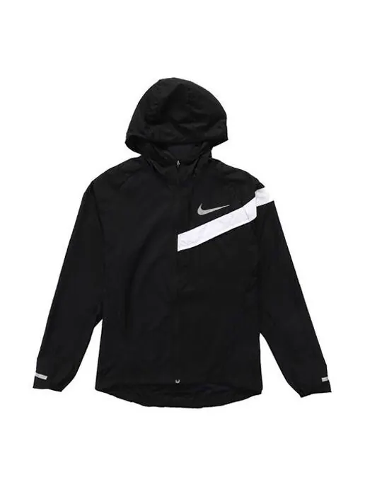 Куртка Nike Sports Training Quick Dry hooded Jacket Black — изображение 1 из 4, черный