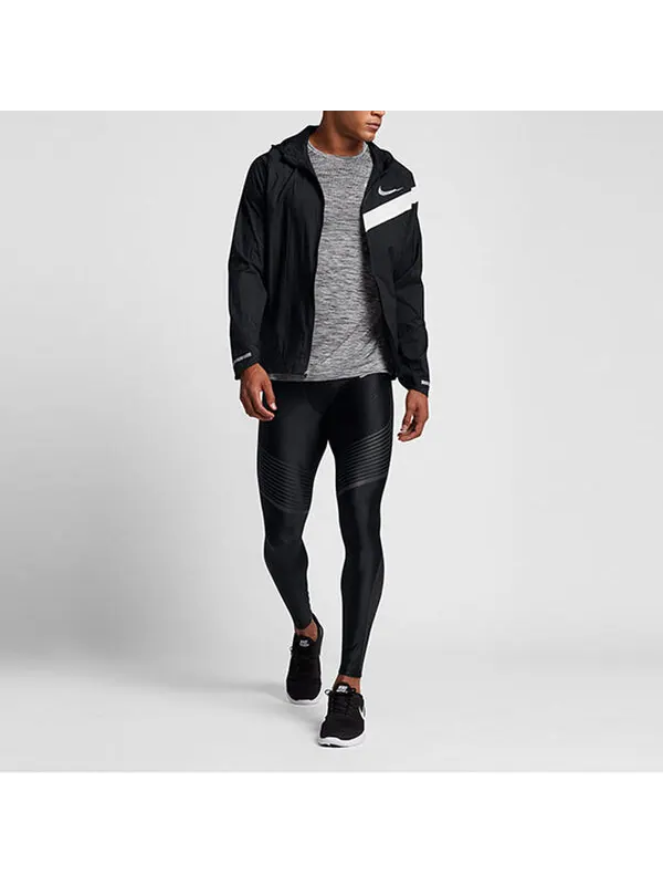 Куртка Nike Sports Training Quick Dry hooded Jacket Black — изображение 2 из 4, черный