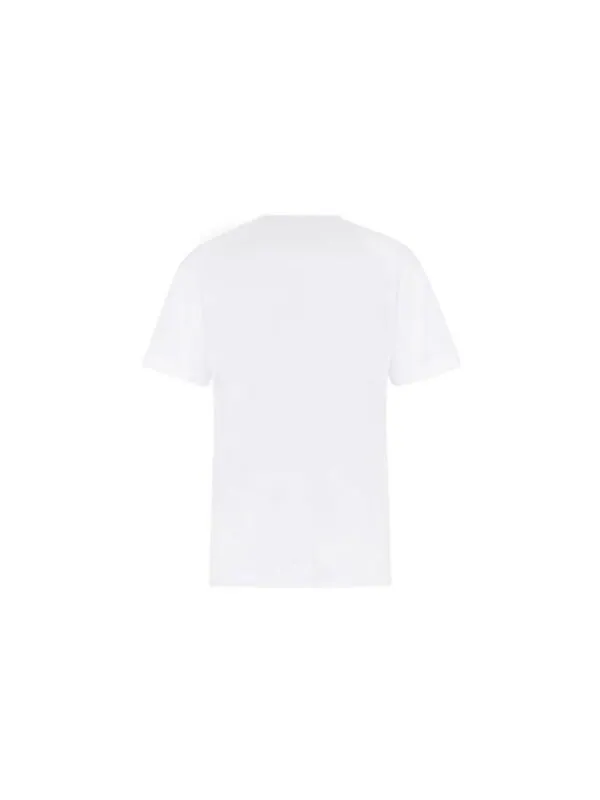 Футболка men's x sorayama crossover sakura dragon printing short sleeve white Dior — изображение 2 из 4, белый