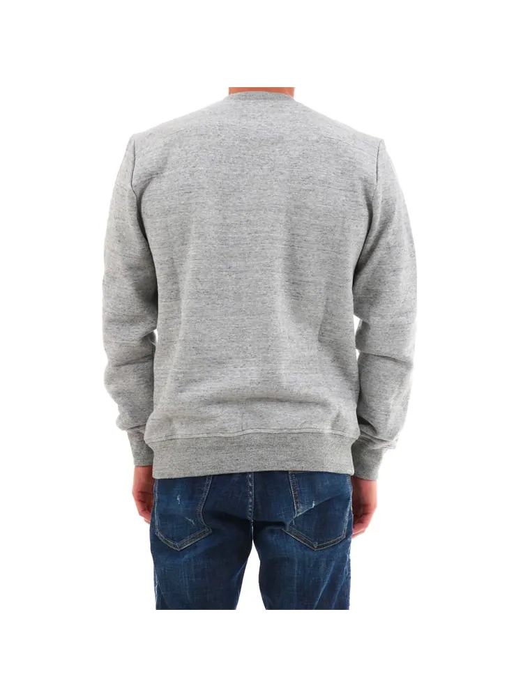 Худи DIOR Tyrannosaurus Rex Cherry Blossom Zipper Sweater Unisex Grey — изображение 3 из 5, серый