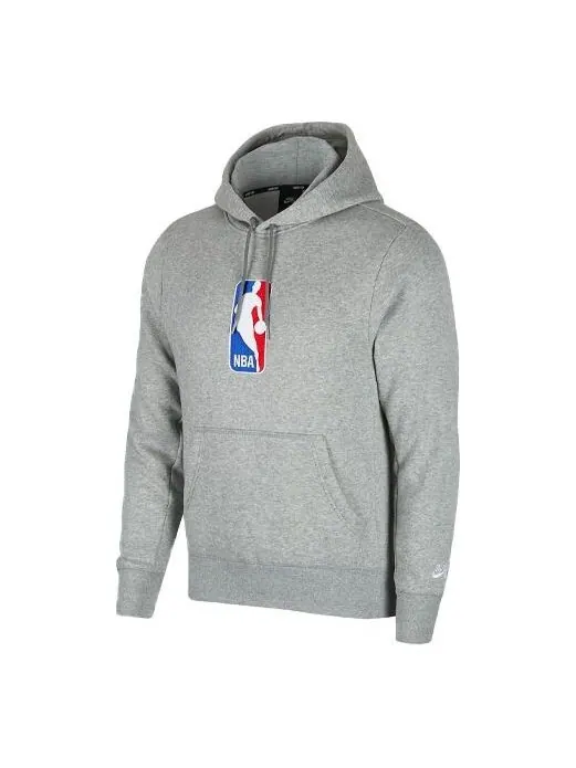 Толстовка Nike SB x NBA Crossover Casual Sports hooded Printing Gray — изображение 1 из 4, серый