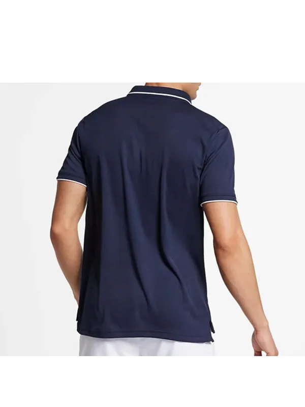 Футболка Court Dri Fit Quick Dry Polo мужские Nike — изображение 4 из 4, синий