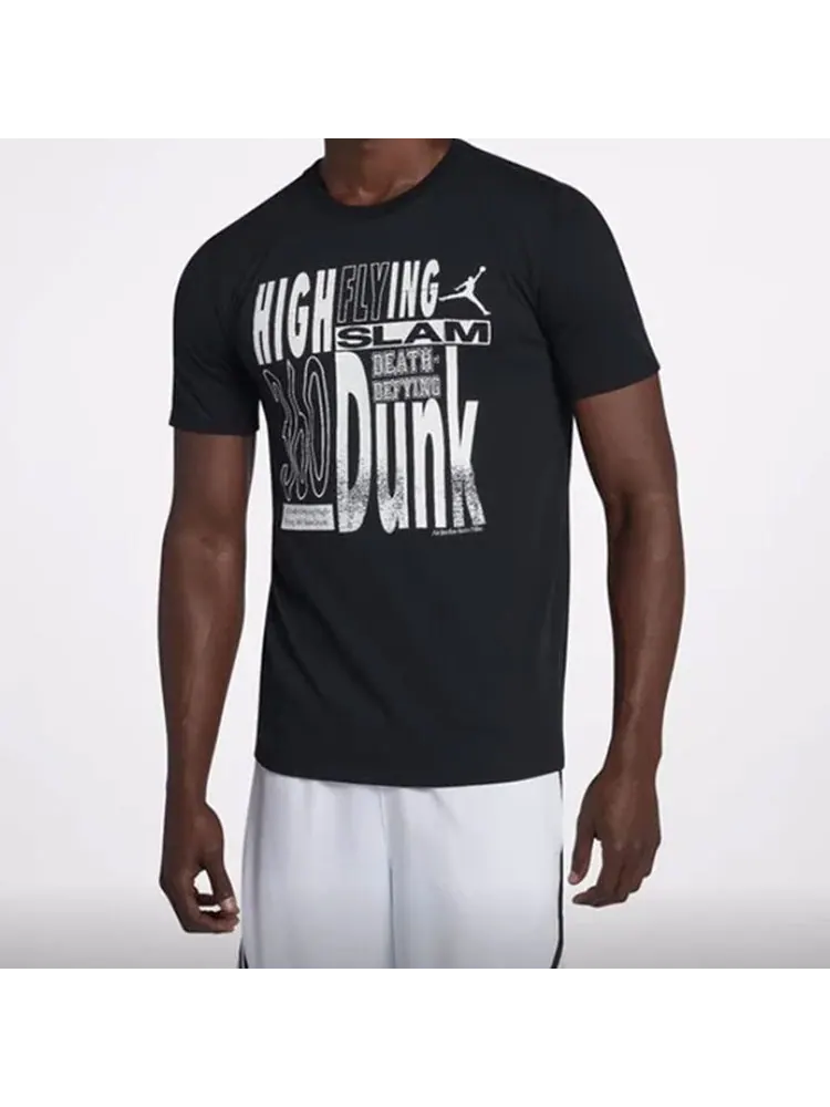 Футболка Air Jordan High Flying Tee — изображение 3 из 5, черный