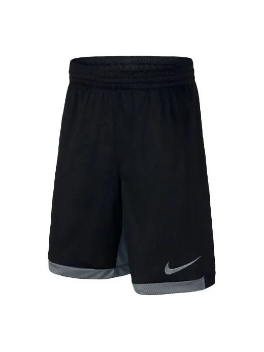 (GS) Спортивные шорты Nike Training Breathable Logo для мальчиков — изображение 1 из 5, черный
