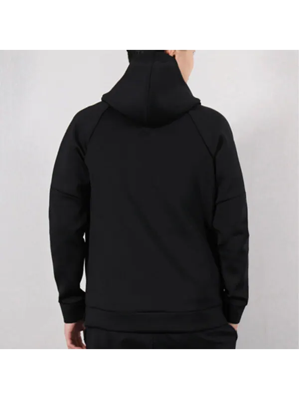Куртка Air Jordan Athleisure Casual Sports Hooded Jacket Black — изображение 4 из 4, черный