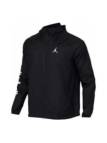 Куртка Air Jordan Jacket JSW WINGS GFX Windbreaker 'Black' — изображение 1 из 4, черный