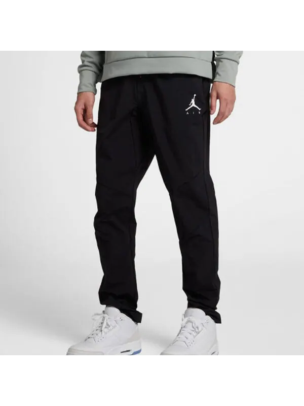 Спортивные штаны Air Jordan Breathable Basketball Casual Sports Pants Black — изображение 3 из 4, черный