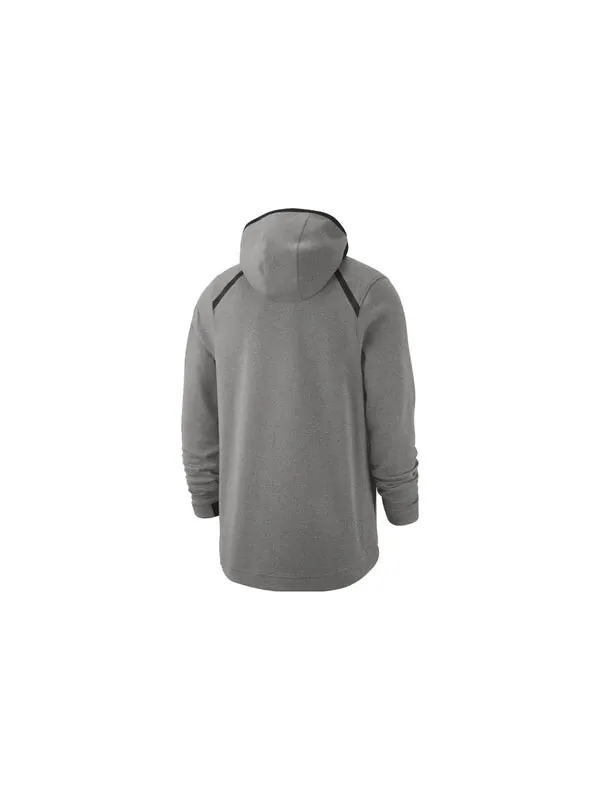 Толстовка Nike NBA Chicago Bulls Dri-FIT Full Zip Hoodie 'Dark Heather Grey' — изображение 4 из 4, темный серый