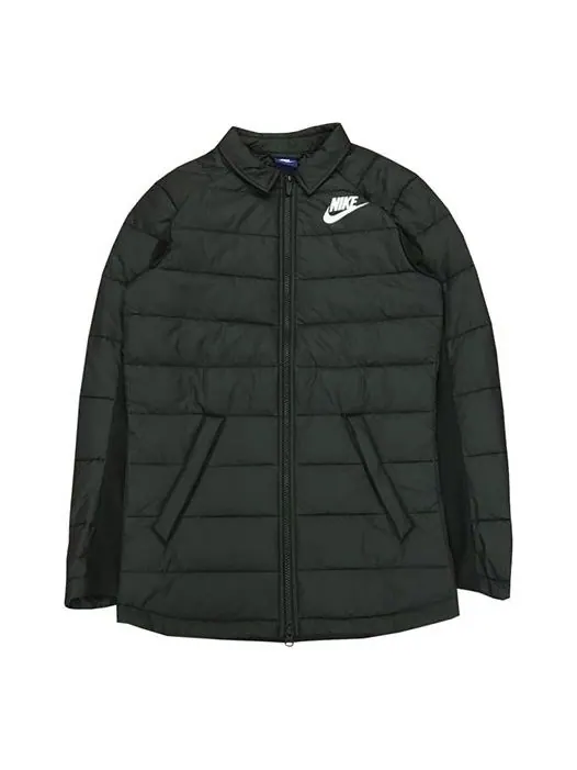 Куртка men's winter sports padded jacket black Nike — изображение 1 из 2, черный