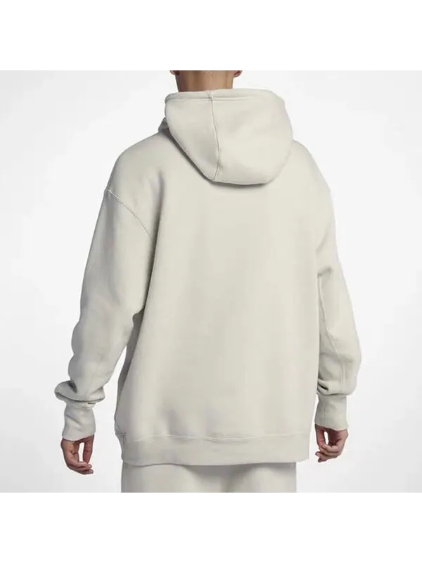 Толстовка Men's Nike Nsw Fleece Lined Stay Warm White Pullover — изображение 4 из 4, белый