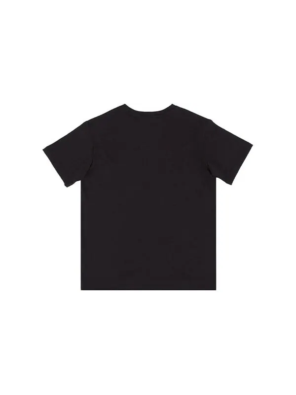Футболка chest cd embroidered short sleeve for men black Dior — изображение 2 из 2, черный