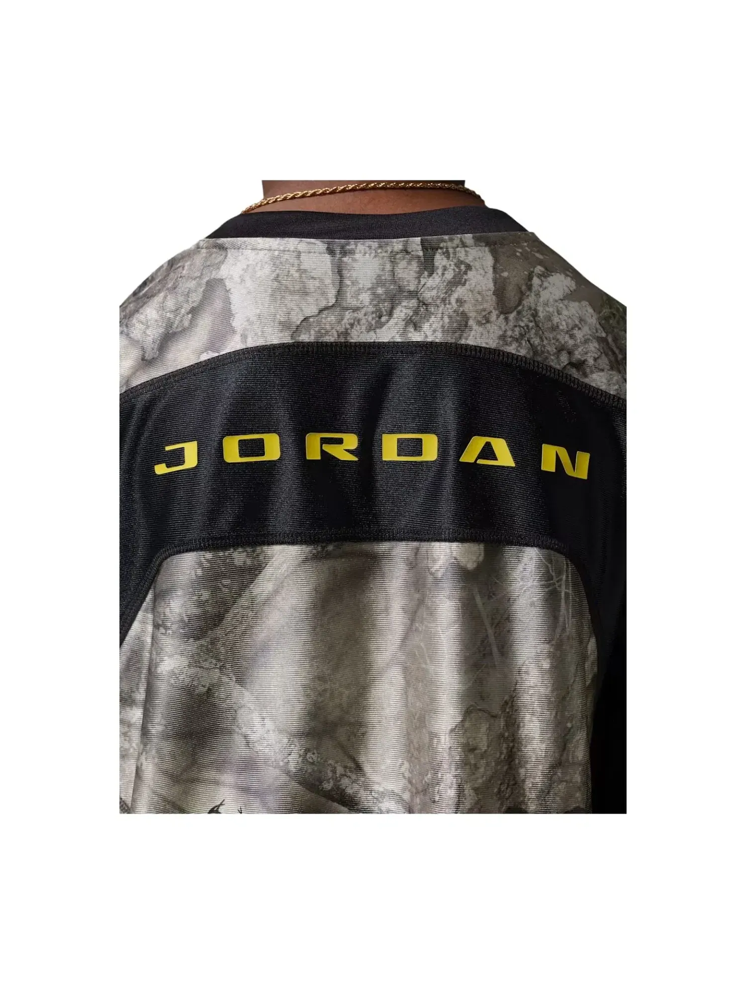 Детская футболка с принтом Air Jordan Brooklyn Realtree — изображение 4 из 4, серебряный