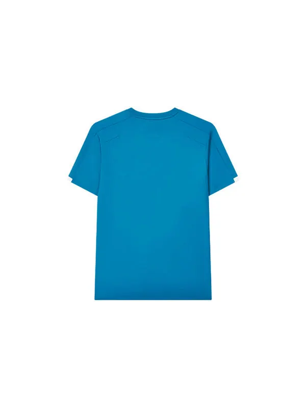 Футболка athletics round neck pullover casual sports short sleeve blue Fila — изображение 2 из 2, синий