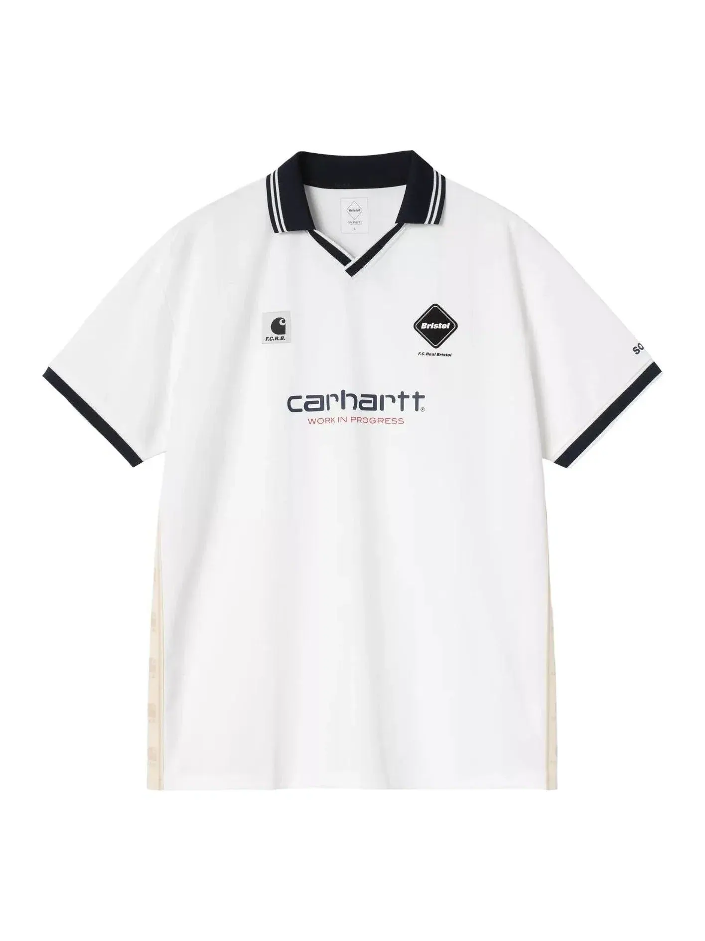 Игровая футболка Carhartt WIP x FCReal Bristol Pocket Game Shirt — изображение 1 из 2, белый