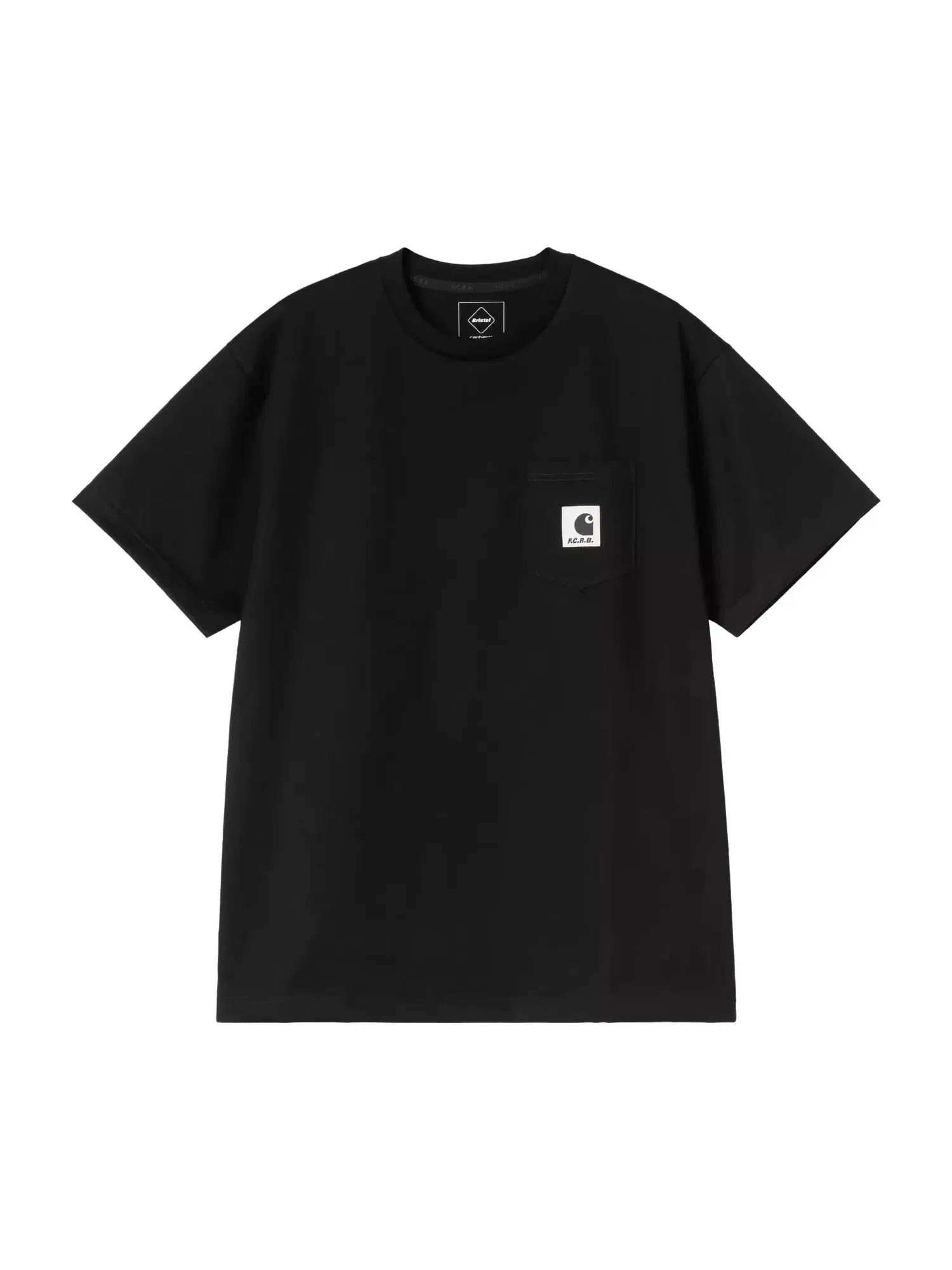 Футболка Carhartt WIP x FCReal Bristol Pocket S/S 'Black' A261050-89-XX — изображение 2 из 2, черный