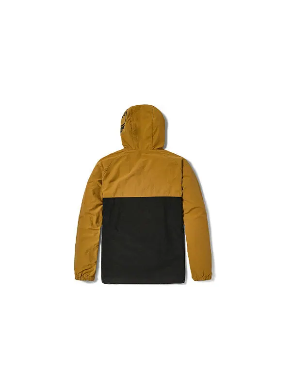 Куртка pullover windbreaker jacket 'brown black' Timberland — изображение 2 из 4, коричневый/черный