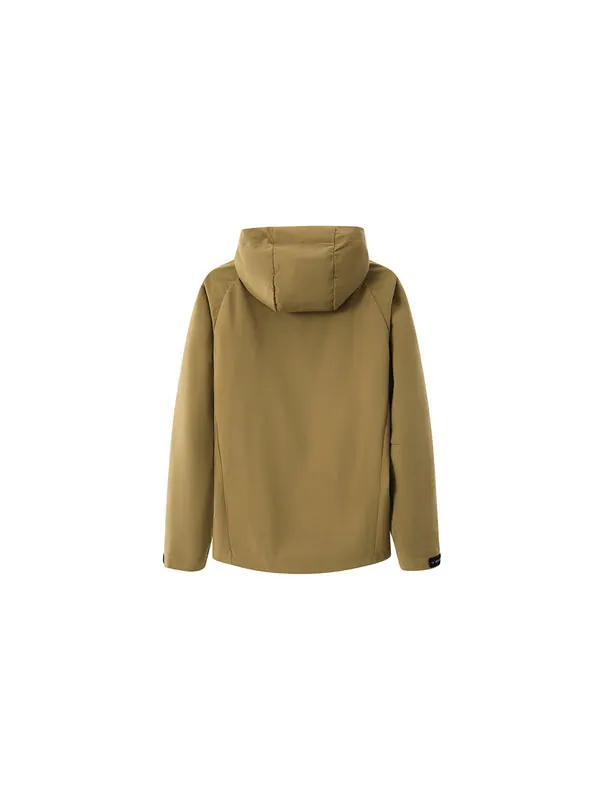 Куртка outdoor windbreaker jacket 'brown' Mizuno — изображение 3 из 4, коричневый