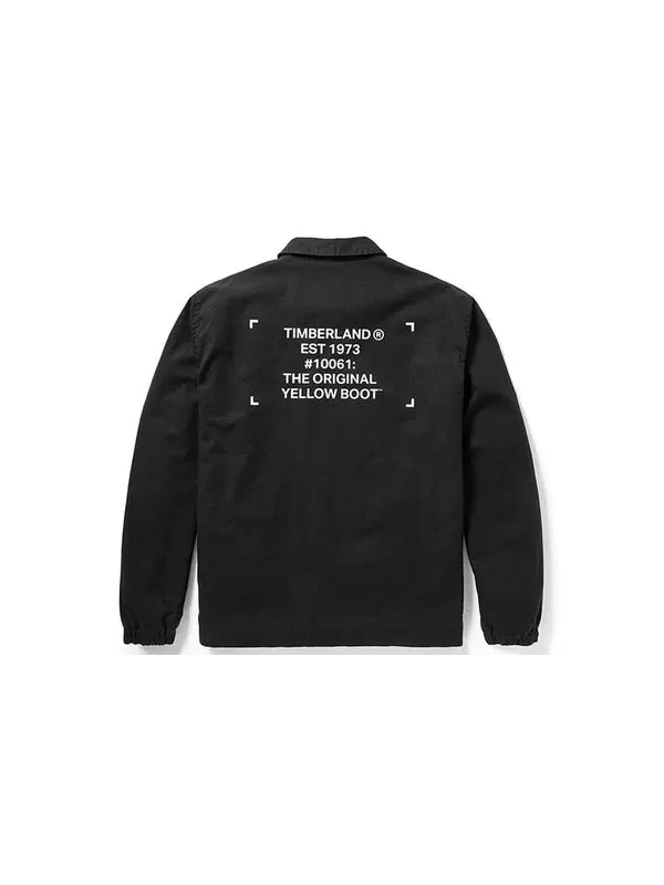 Куртка smu workwear coach jacket 'black' Timberland — изображение 2 из 2, черный
