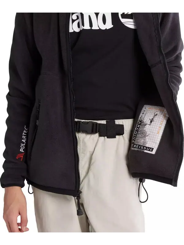 Куртка polartec fleece jacket 'black' Timberland — изображение 3 из 3, черный/белый/красный