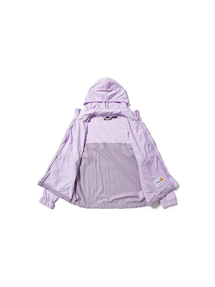 Куртка (WMNS) Timberland Anti-UV Windbreaker Jacket 'Pastel Lilac Purple Ash' — изображение 3 из 3, фиолетовый