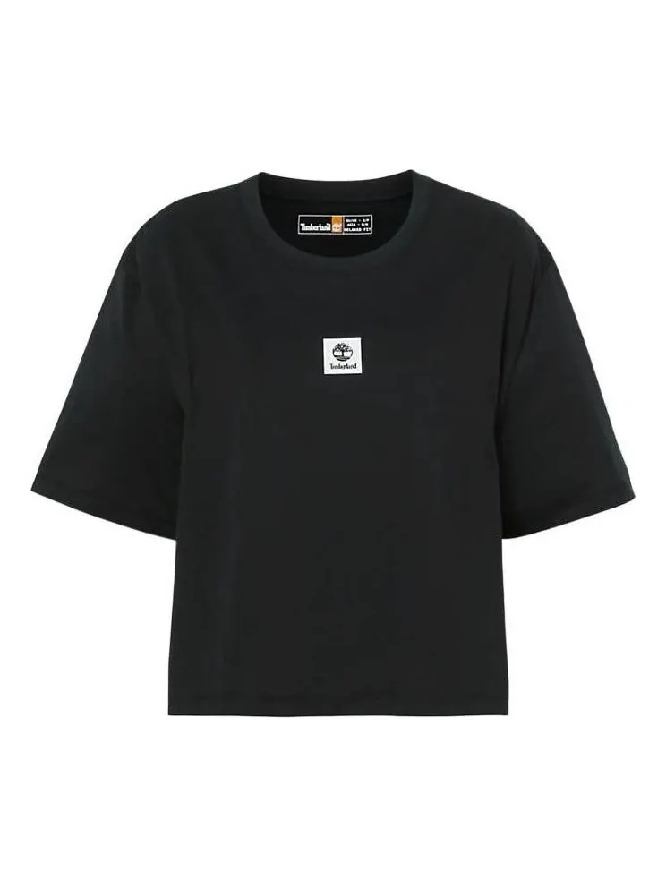 Футболка (WMNS) Timberland Logo T-Shirt 'Black'