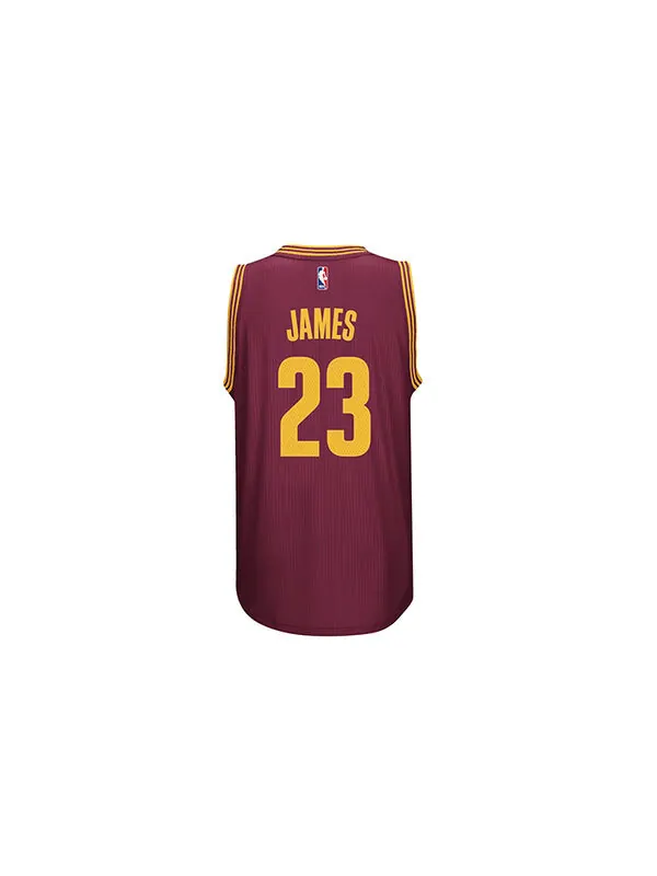 Футболка sw cleveland cavaliers lebron james джерси Adidas — изображение 2 из 4, красный/желтый