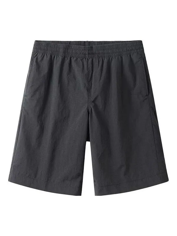 Шорты back pocket logo shorts 'black' Timberland — изображение 1 из 2, черный/белый