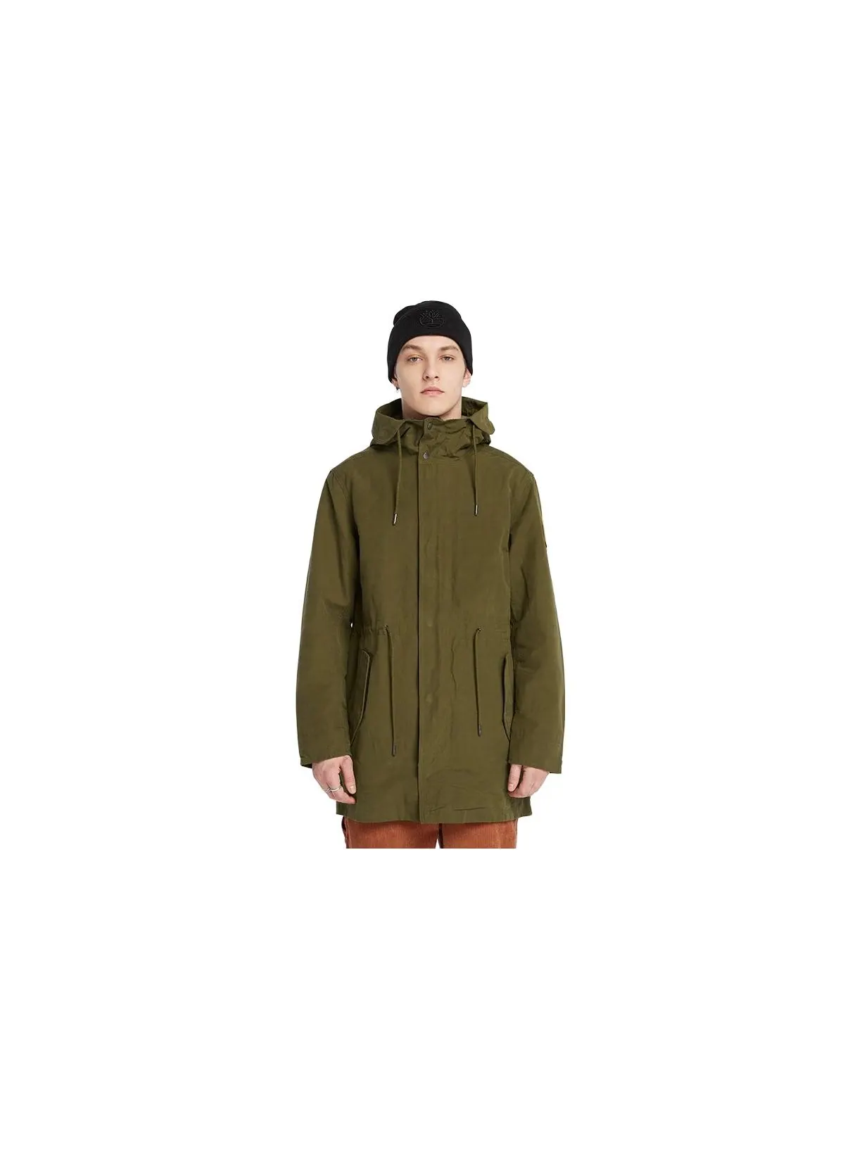 Парка Timberland Snowdon Peak Fishtail — изображение 1 из 3, темный оливковый зеленый