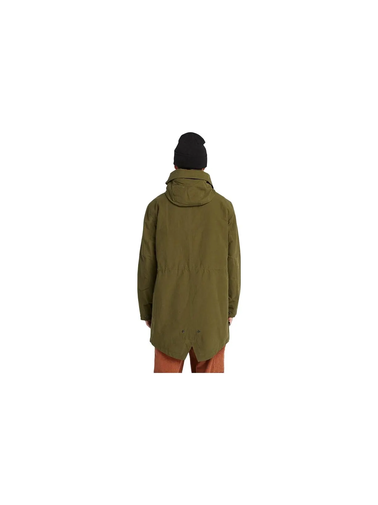 Парка Timberland Snowdon Peak Fishtail — изображение 2 из 3, темный оливковый зеленый
