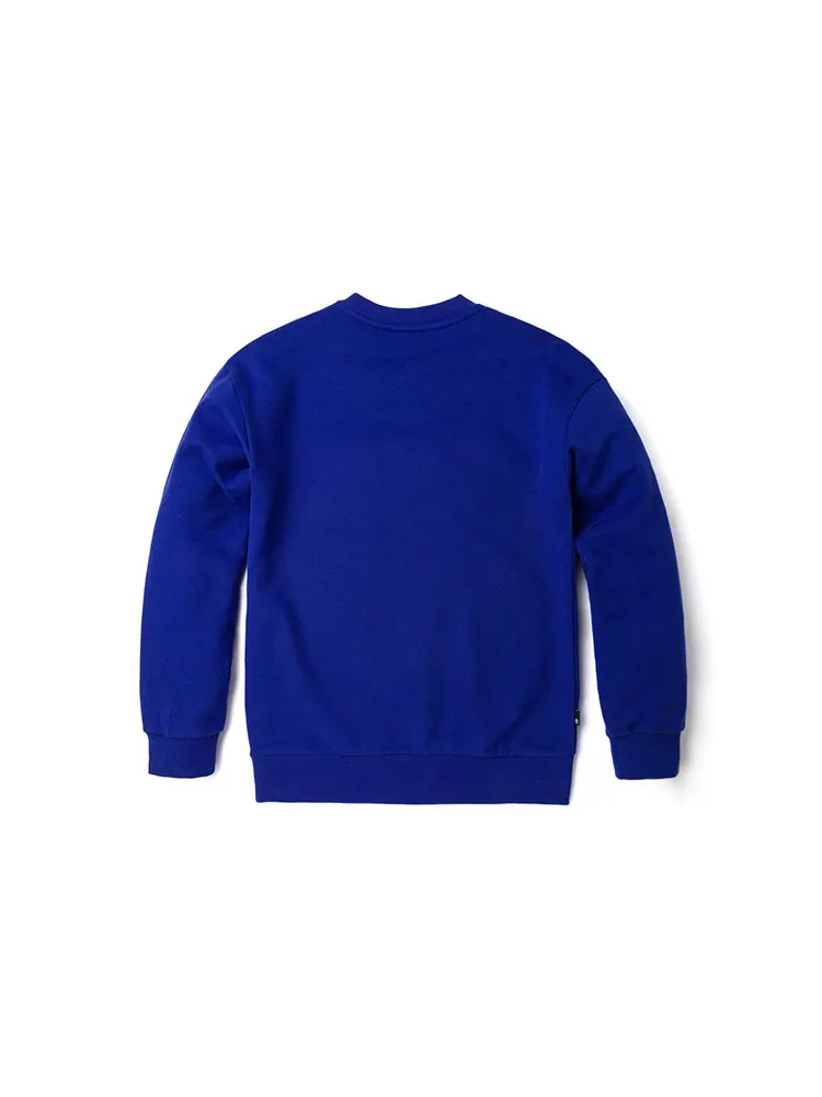 Свитер (WMNS) Timberland Crewneck Sweatshirt 'Blue' — изображение 2 из 3, синий