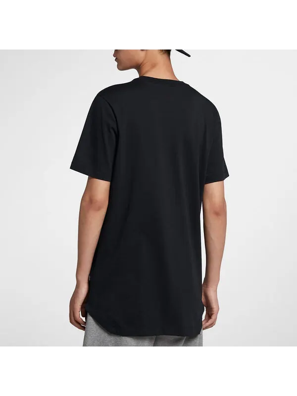 Футболка alt hem фольга чистая футболка Air Jordan — изображение 4 из 4, черный/золотистый