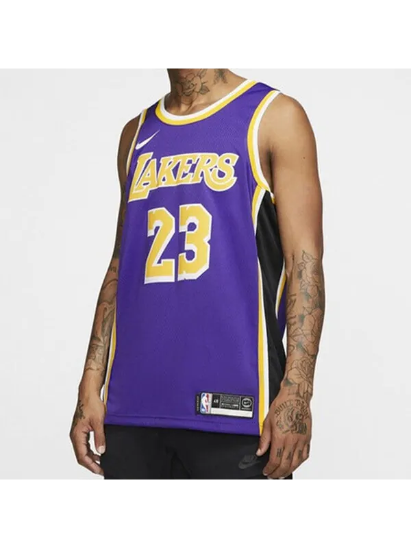 Майка Nike LeBron James Statement Edition Purpleyellow — изображение 3 из 4, желтый