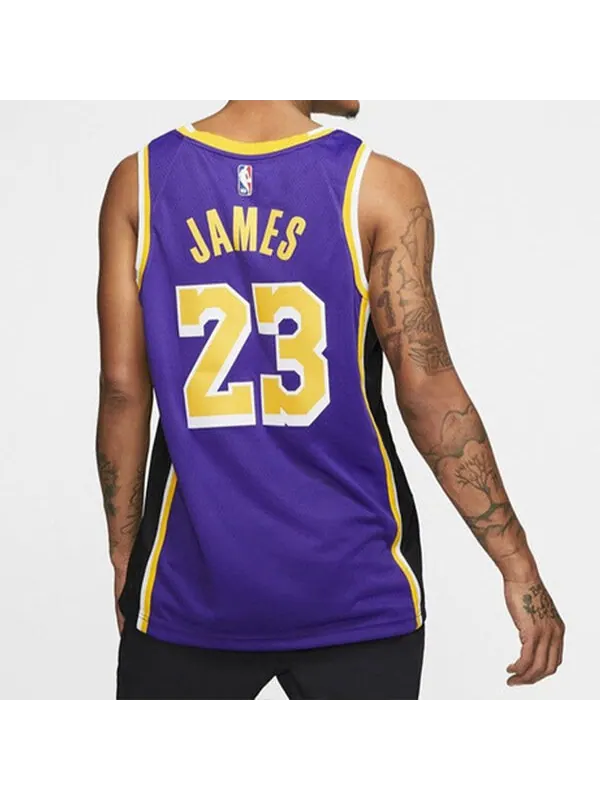 Майка Nike LeBron James Statement Edition Purpleyellow — изображение 4 из 4, желтый