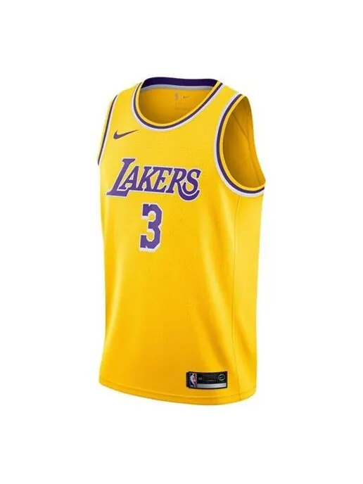 Футболка nba team limited jersey sw fan edition lakers davis № 3 Nike — изображение 1 из 4, желтый