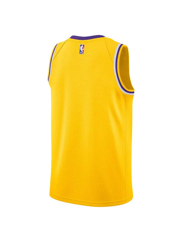 Футболка x nba los angeles lakers icon edition свитера swingman Nike — изображение 2 из 2, желтый/мульти