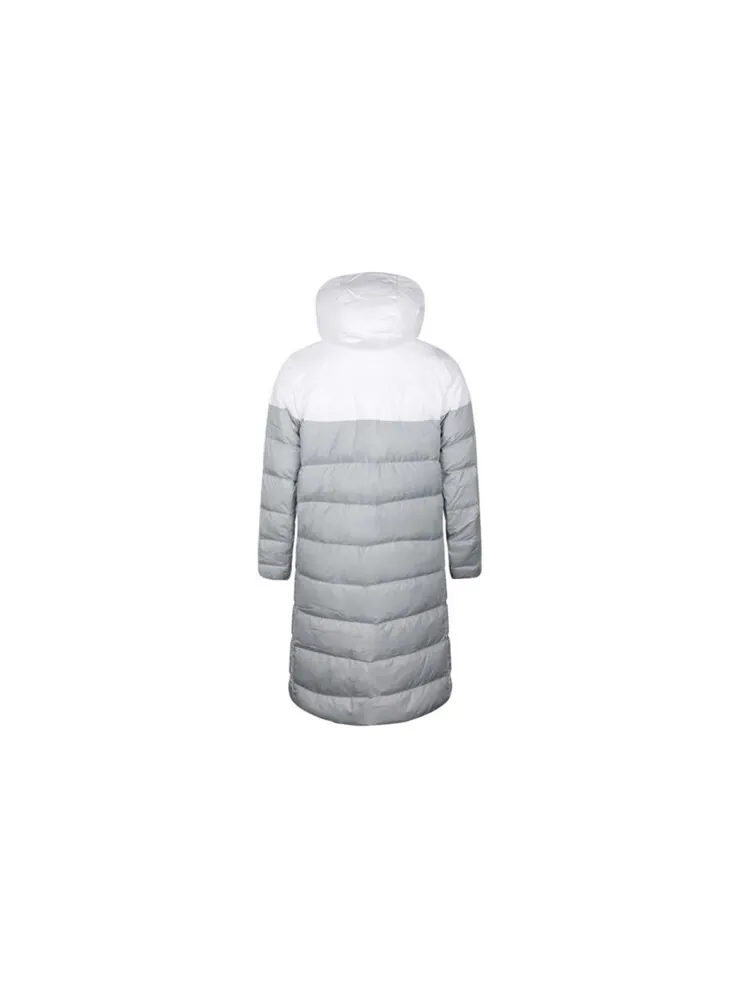 Пуховик Nike Sportswear Windrunner Down Fill Long — изображение 2 из 4, серый