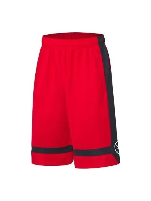 Шорты баскетбольные шорты с цветным логотипом way of wade Li-Ning — изображение 1 из 2, красный/черный/белый