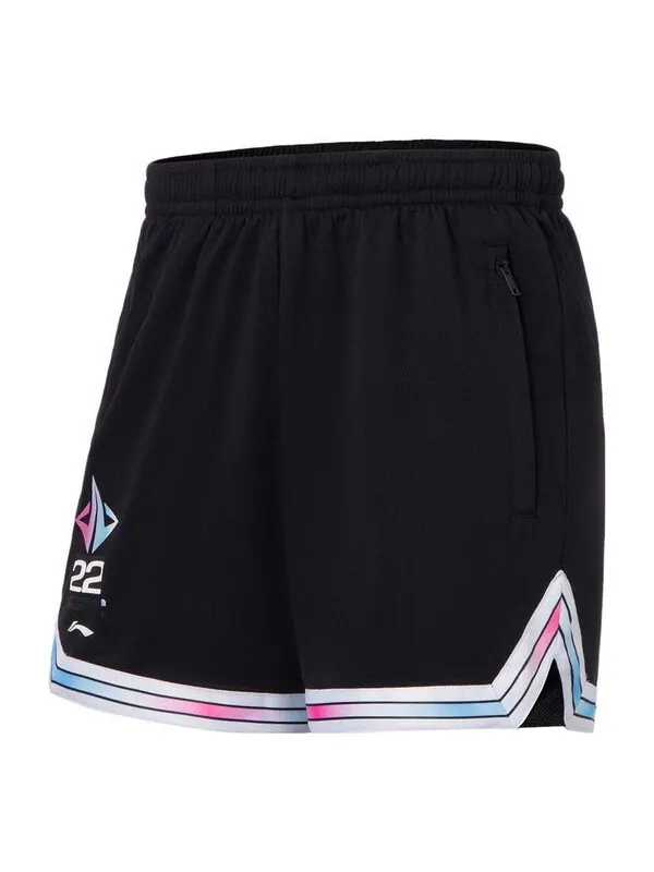 Шорты баскетбольные шорты Джимми Батлера Li-Ning — изображение 1 из 2, черный/мульти