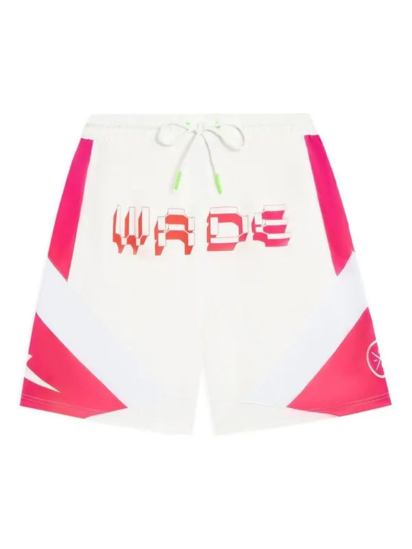 Шорты баскетбольные шорты с логотипом way of wade Li-Ning — изображение 1 из 4, белый/розовый